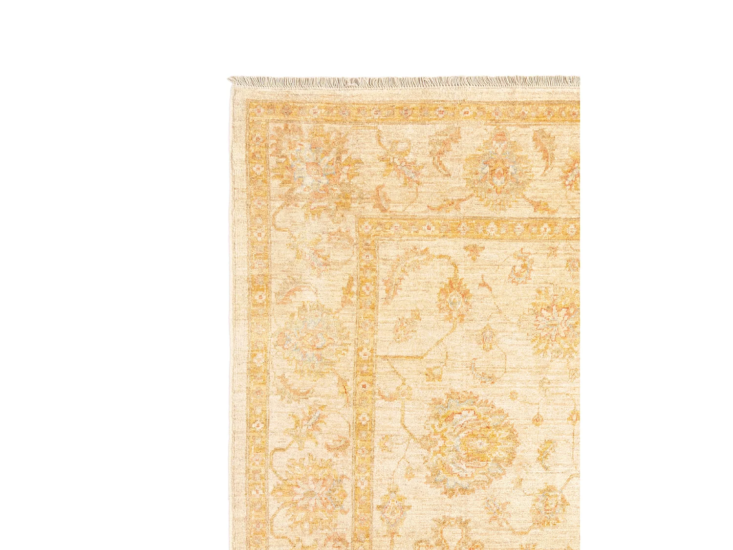 Wollteppich 202x265 Beige Ziegler