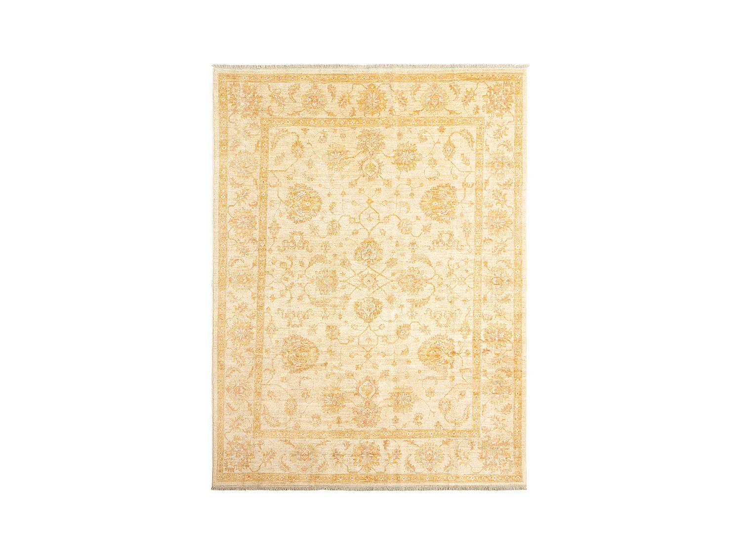 Tapis de laine 202x265 beige Ziegler