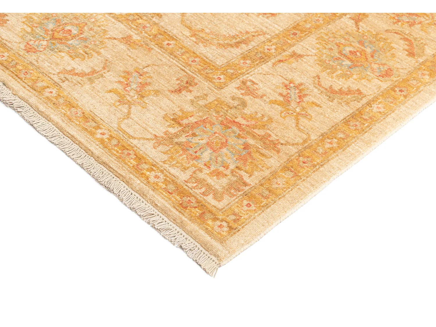 Tappeto in lana 202x265 beige Ziegler
