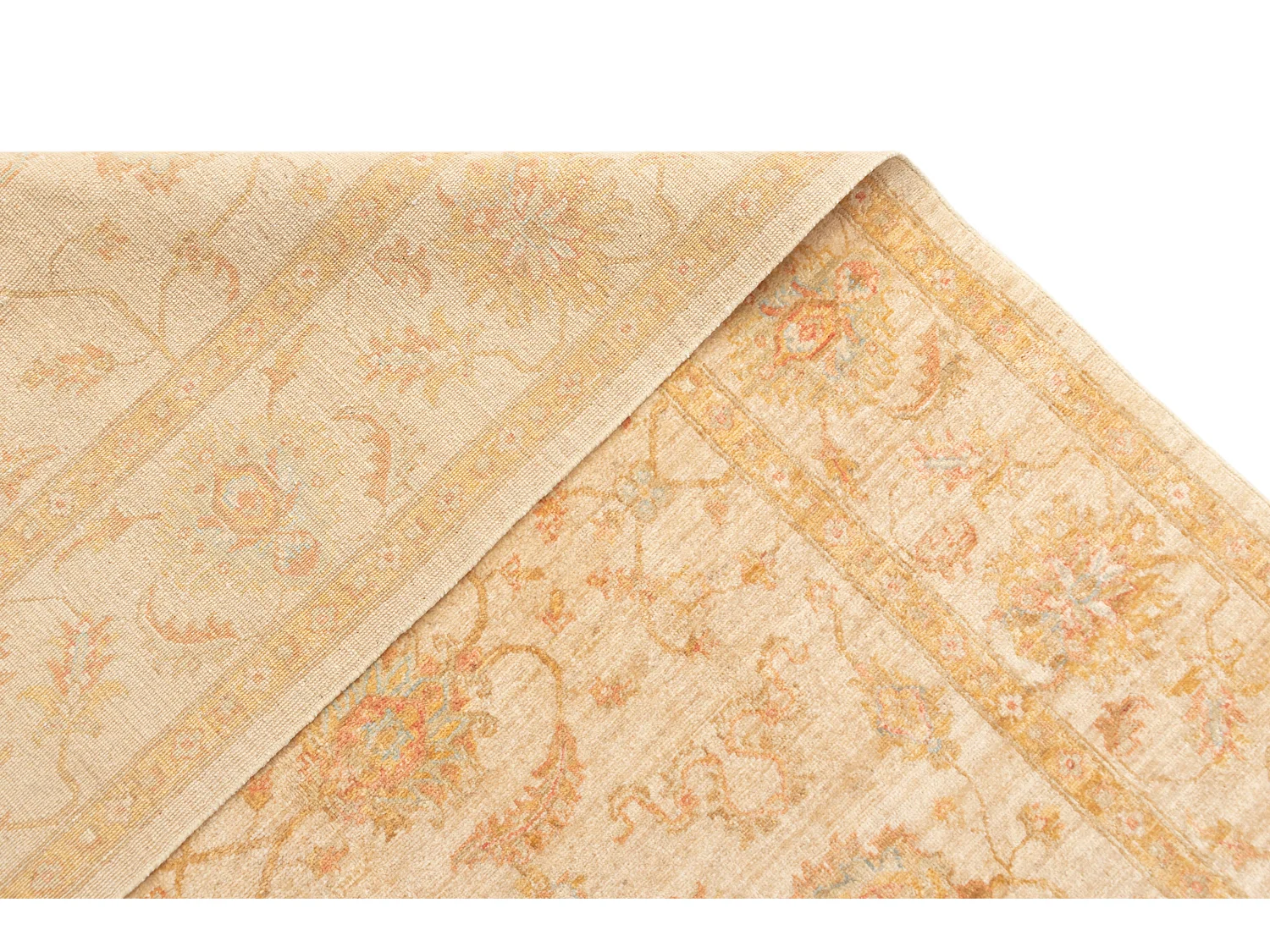 Tappeto in lana 202x265 beige Ziegler