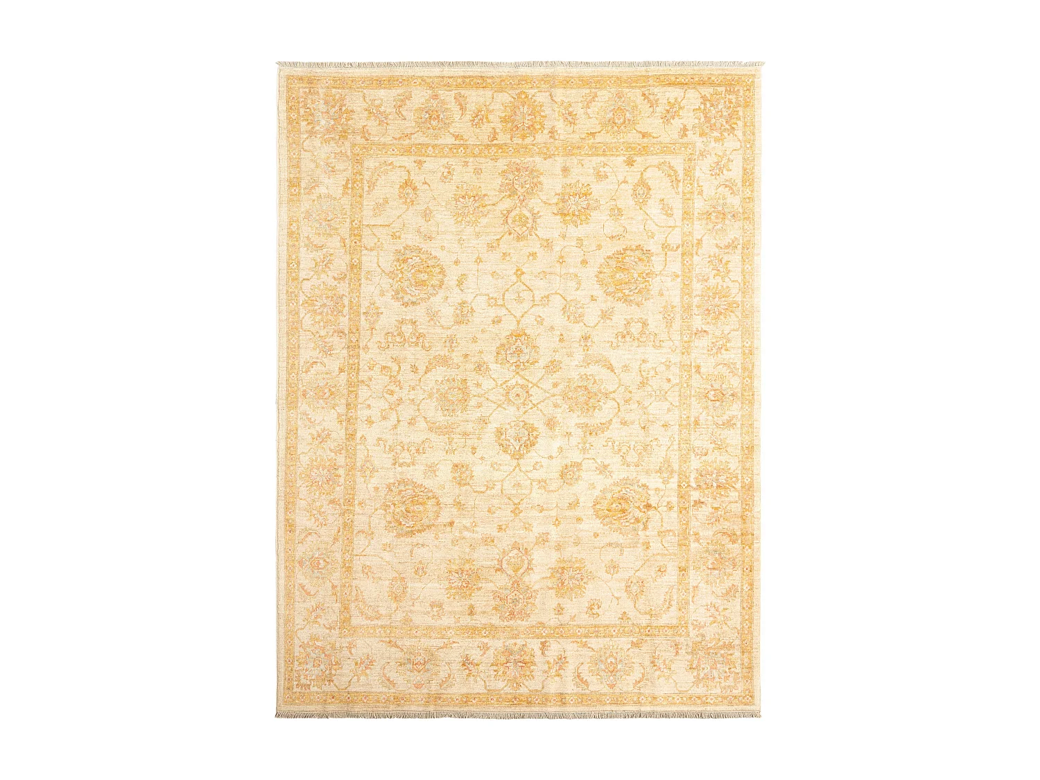 Tappeto in lana 202x265 beige Ziegler