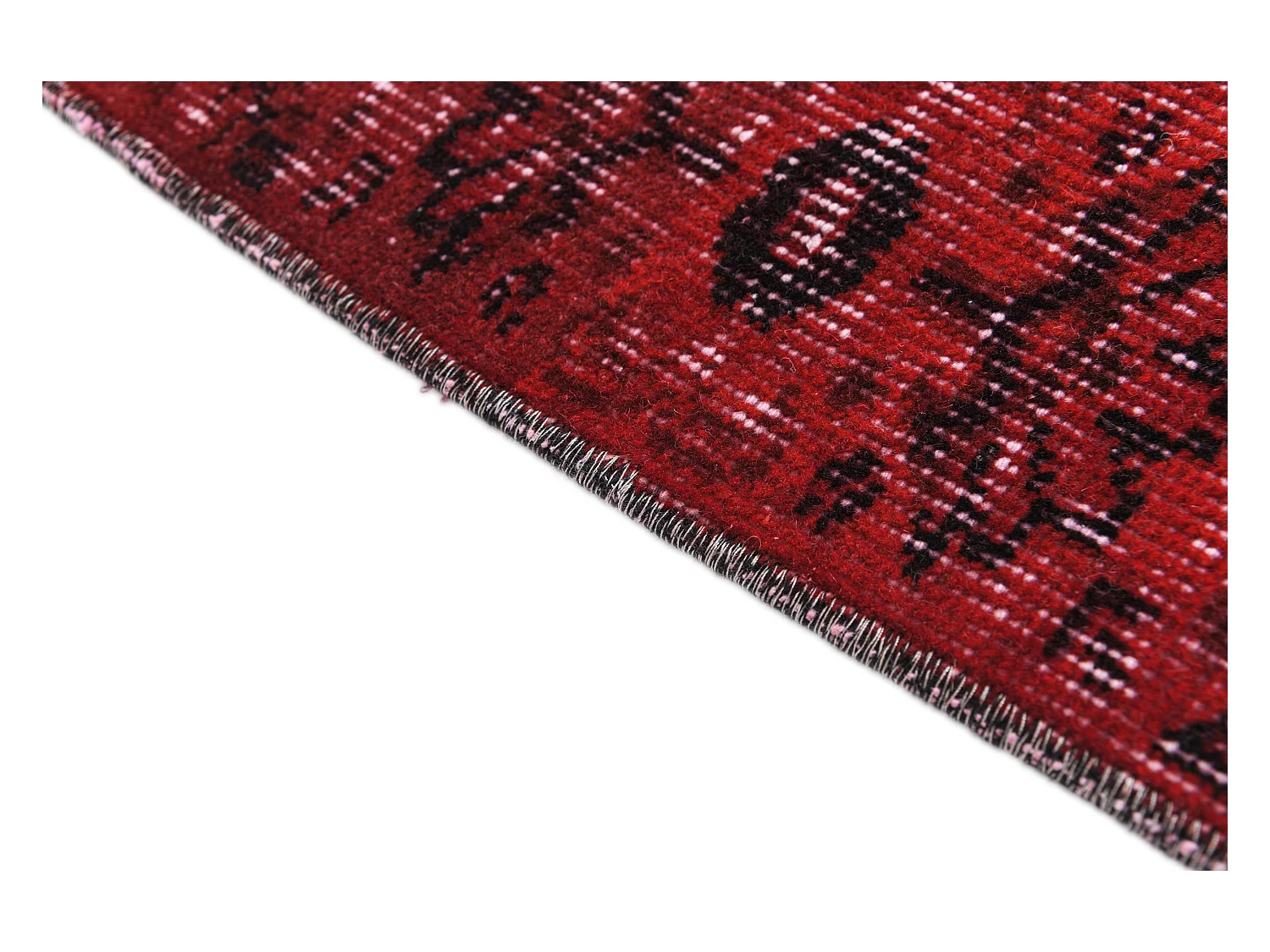 Tappeto in lana 160x259 rosso Ultra Vintage