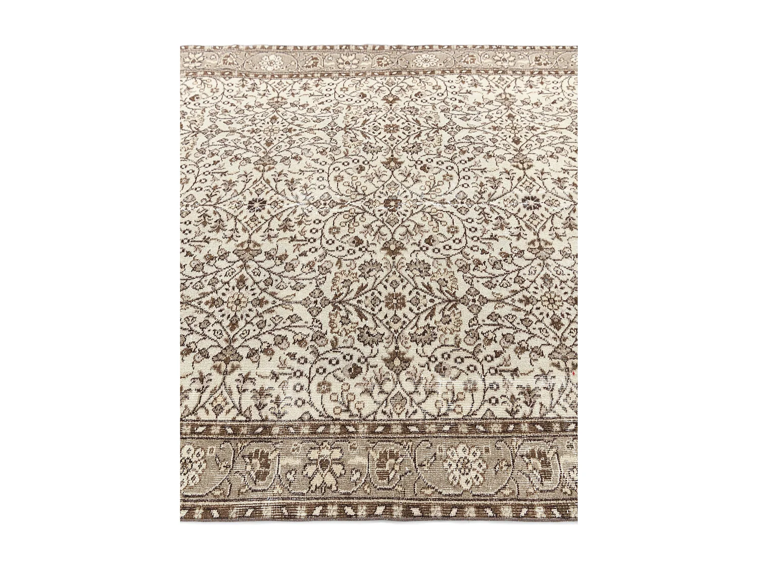 Tappeto in lana 175x264 marrone Ultra Vintage