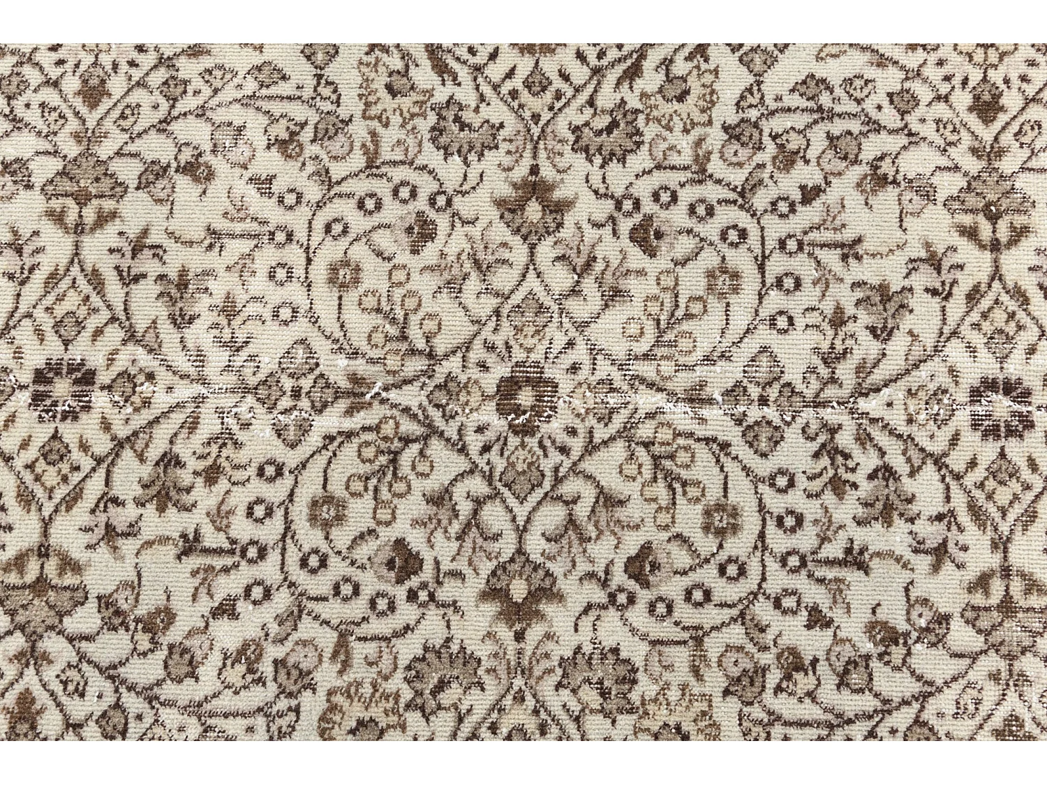 Tapis de laine 175x264 brun Ultra Vintage
