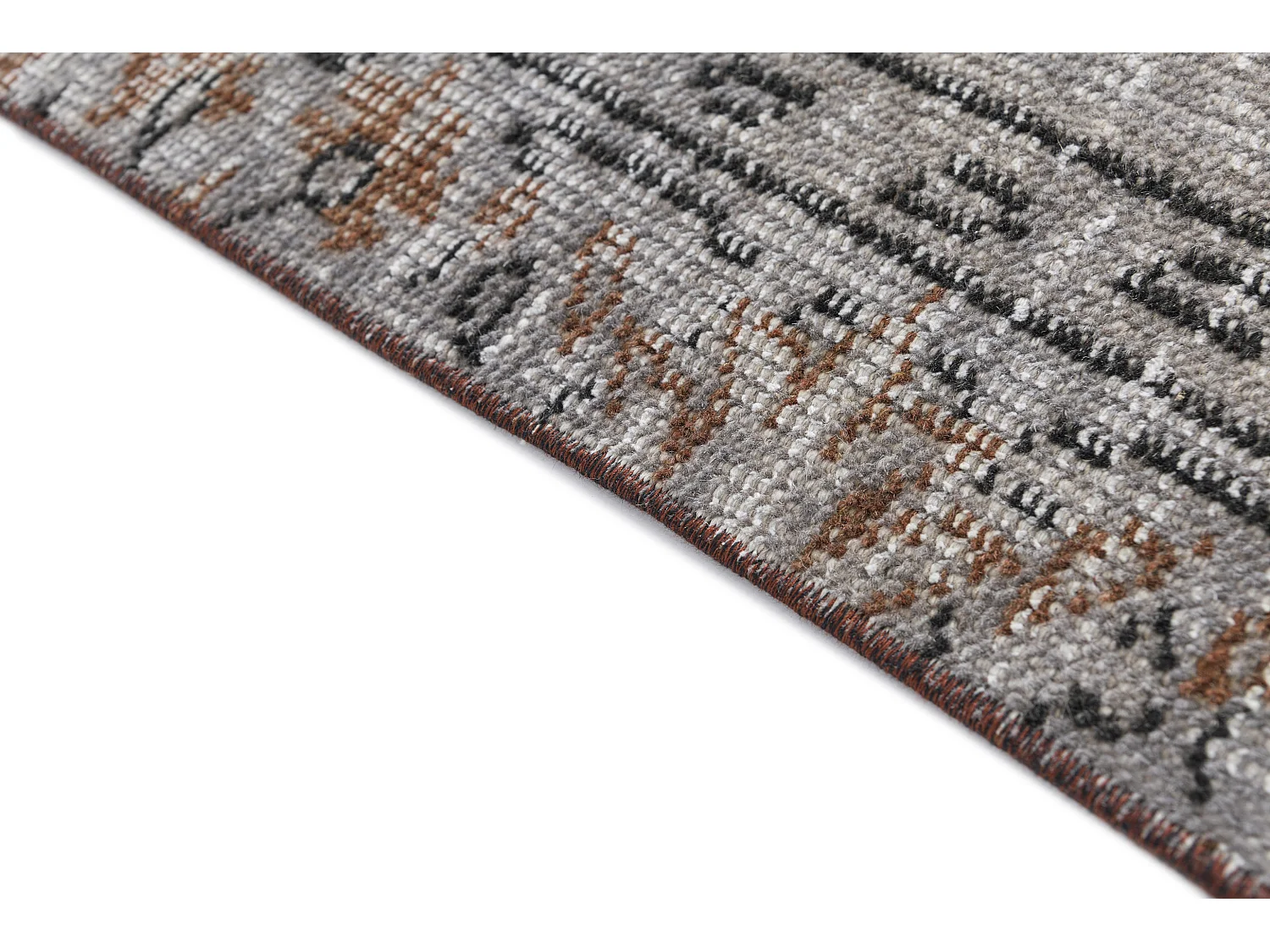 Tappeto in lana 150x282 grigio Ultra Vintage