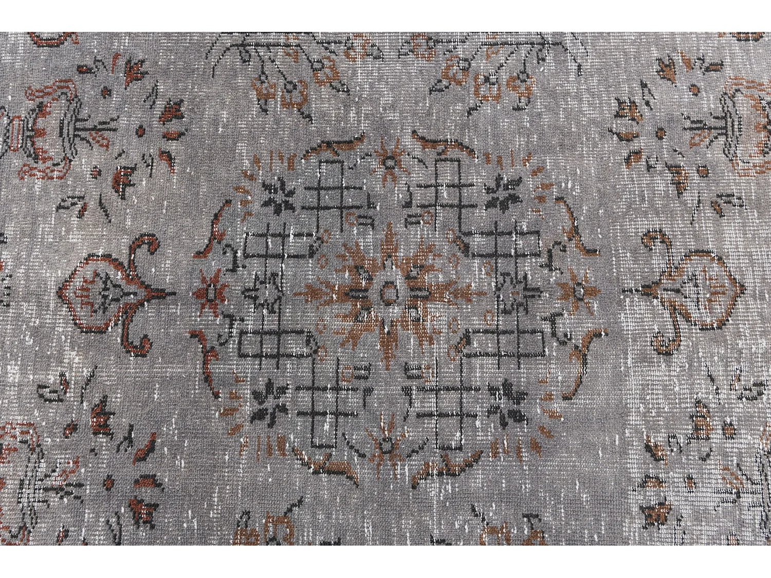 Tapis de laine 150x282 gris Ultra Vintage