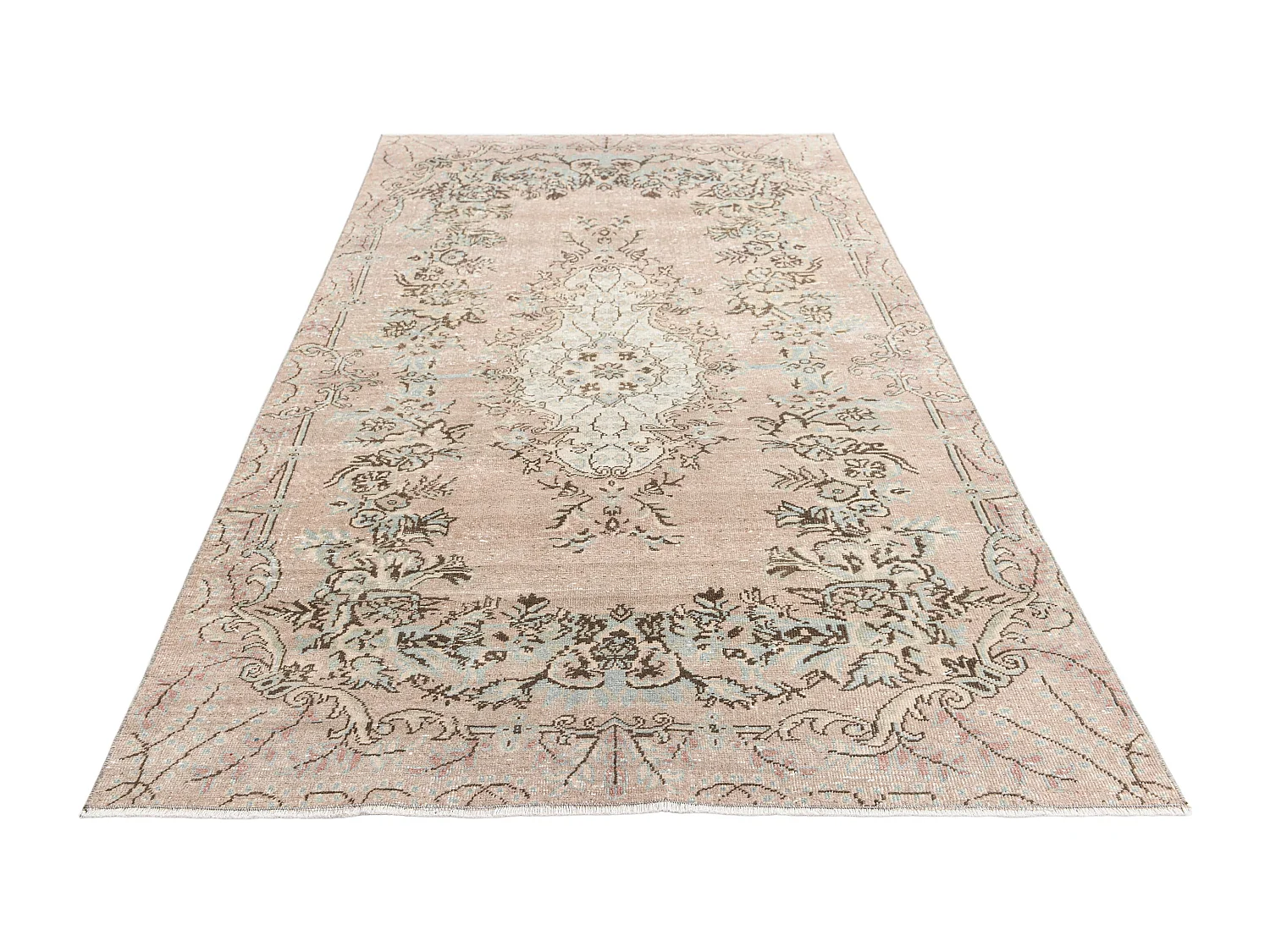 Tapis de laine 137x282 brun Ultra Vintage