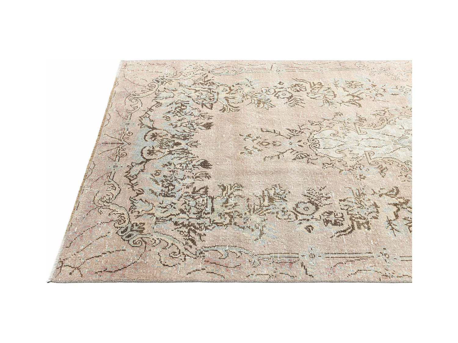 Tapis de laine 137x282 brun Ultra Vintage