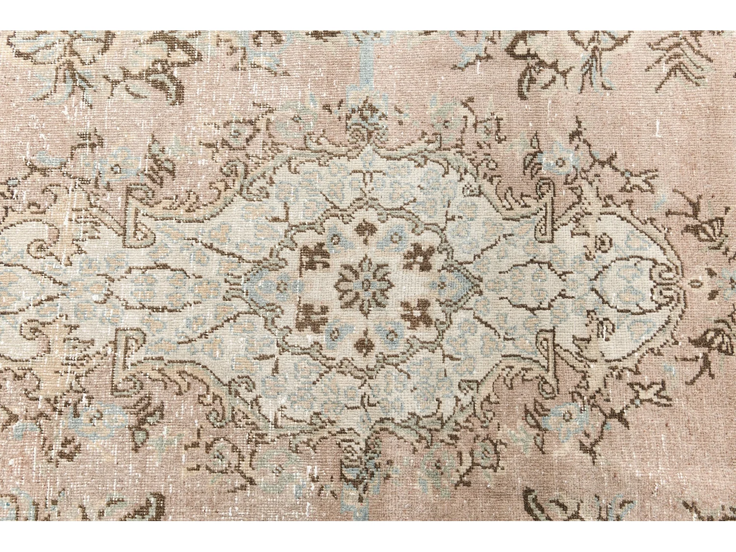 Tapis de laine 137x282 brun Ultra Vintage