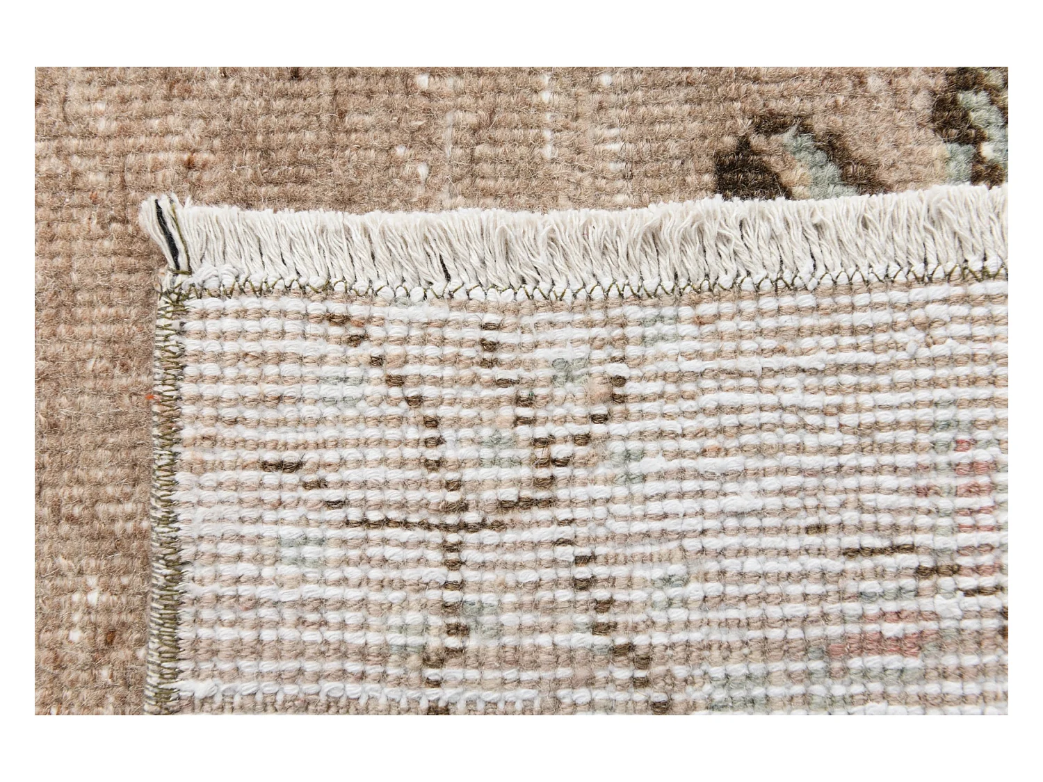 Tapis de laine 137x282 brun Ultra Vintage