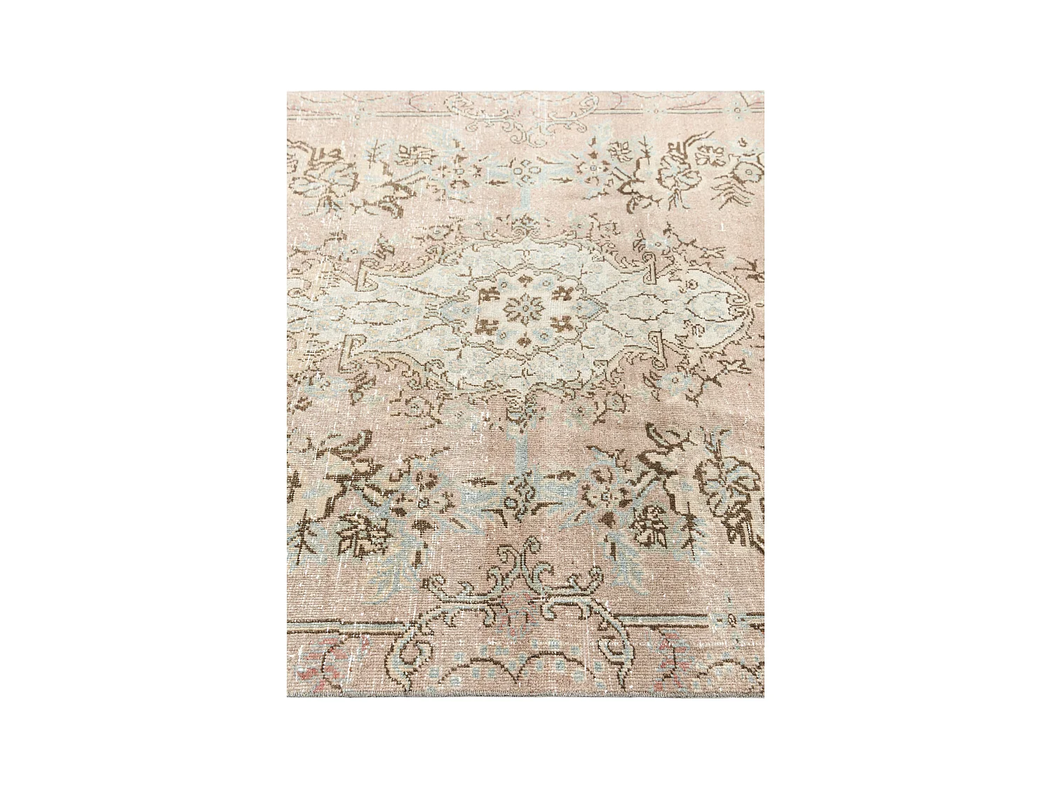 Tapis de laine 137x282 brun Ultra Vintage