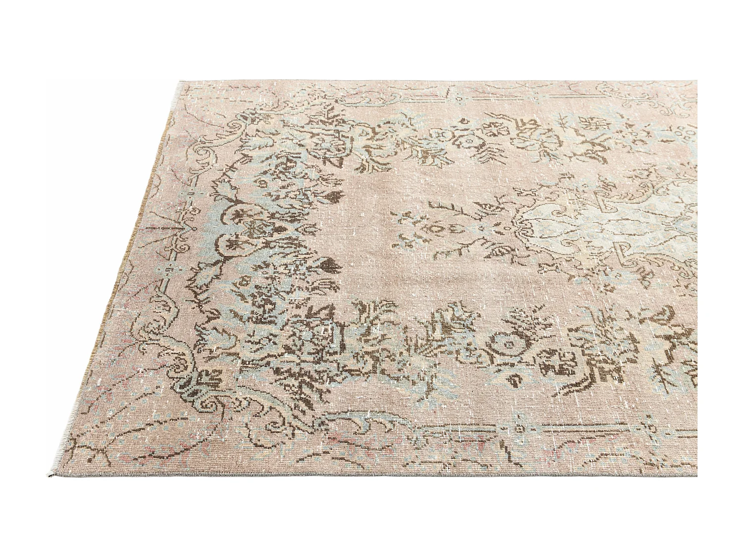 Tapis de laine 137x282 brun Ultra Vintage