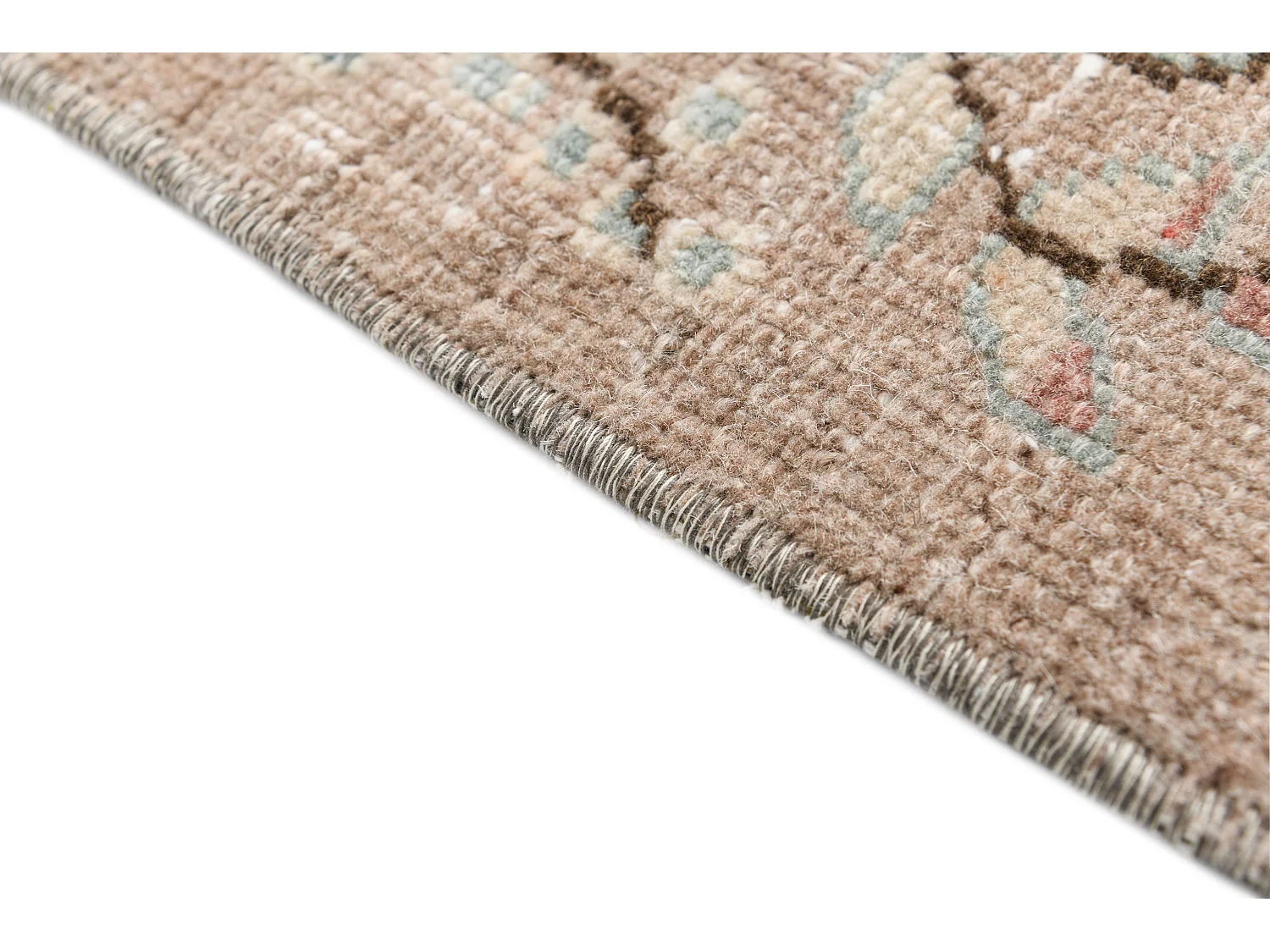 Tapis de laine 137x282 brun Ultra Vintage