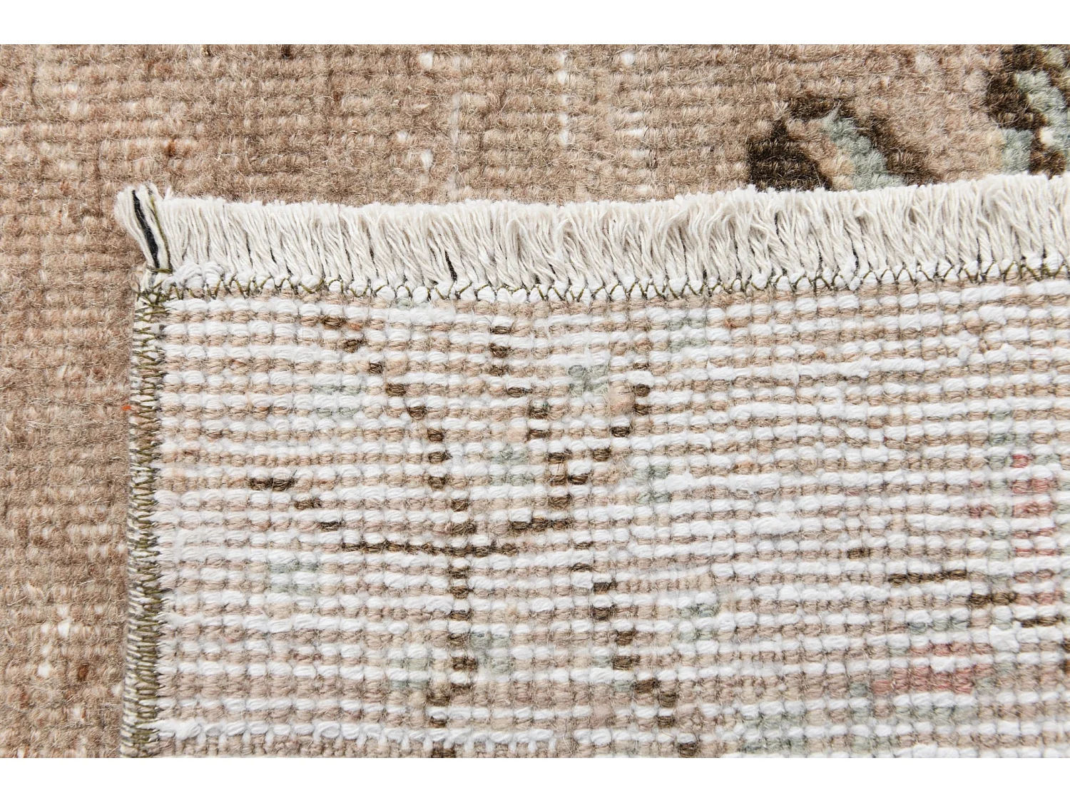 Tapis de laine 137x282 brun Ultra Vintage