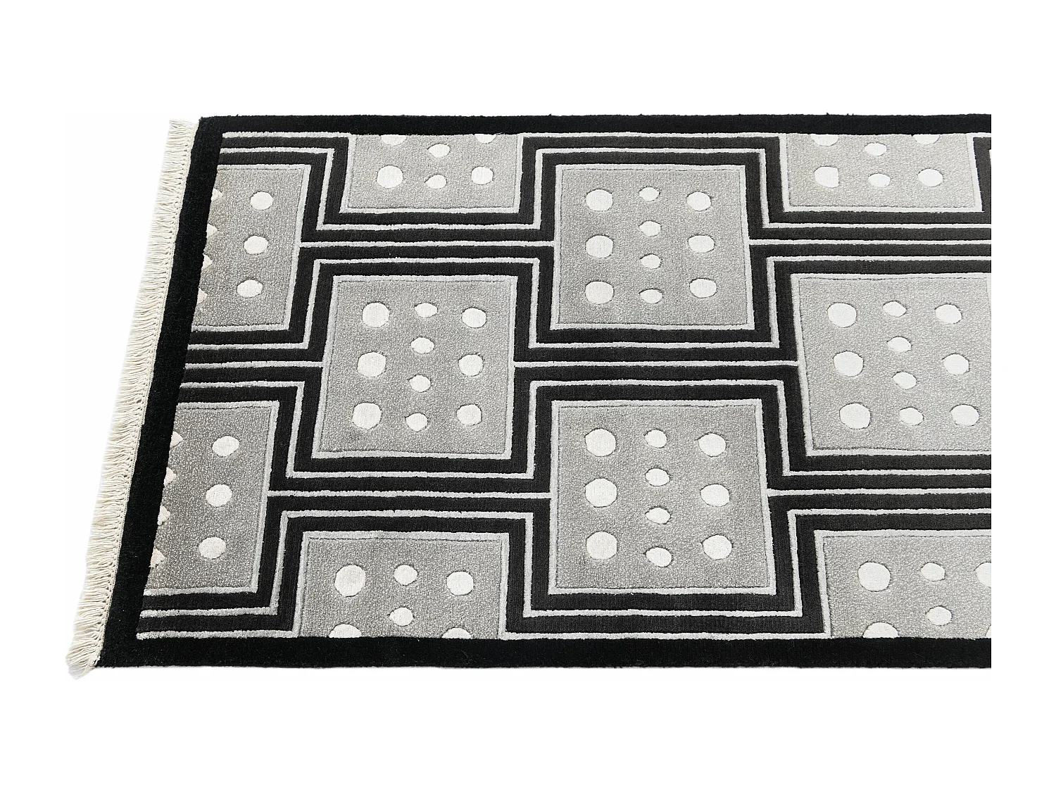 Loper-Woltapijt 297x79 Zwart Darya