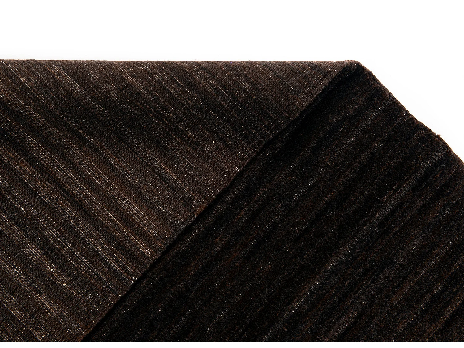 Wollteppich 204x296 Schwarz Juma