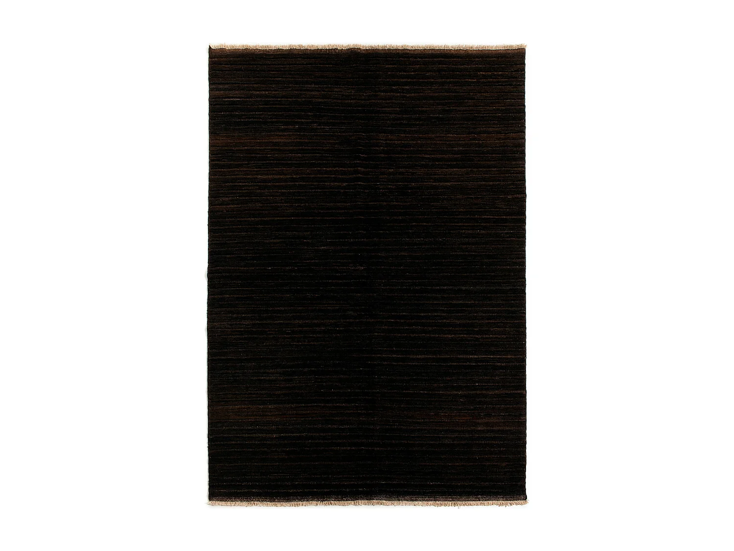 Tapis de laine 204x296 noir Juma
