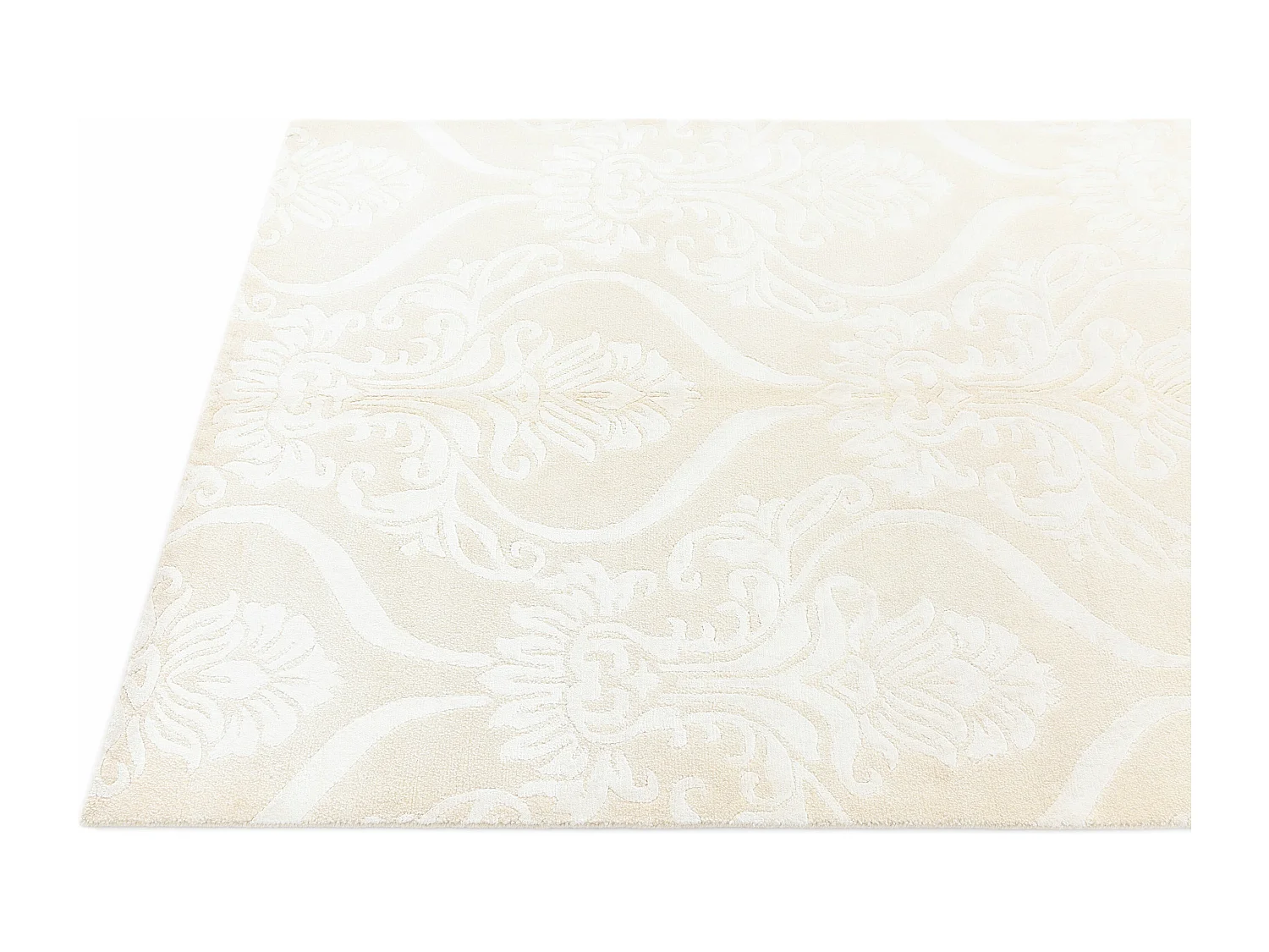 Tapis de laine 122x183 beige Darya