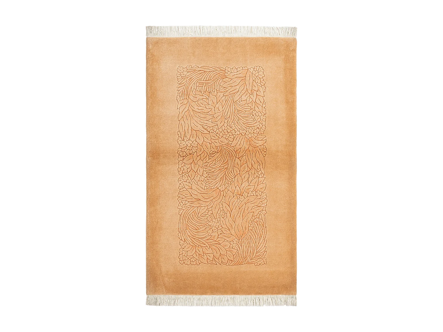 Wollteppich 91x157 Braun Darya