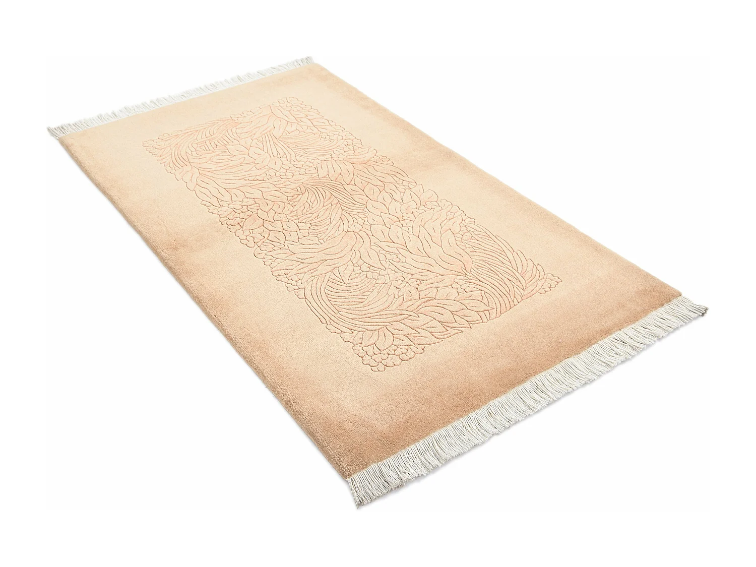 Wollteppich 91x157 Braun Darya