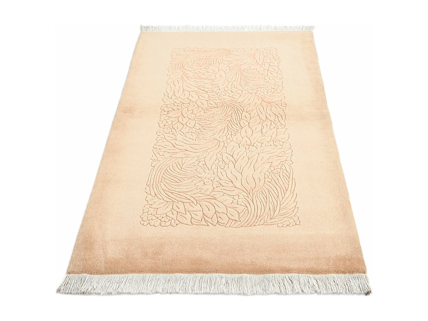 Wollteppich 91x157 Braun Darya