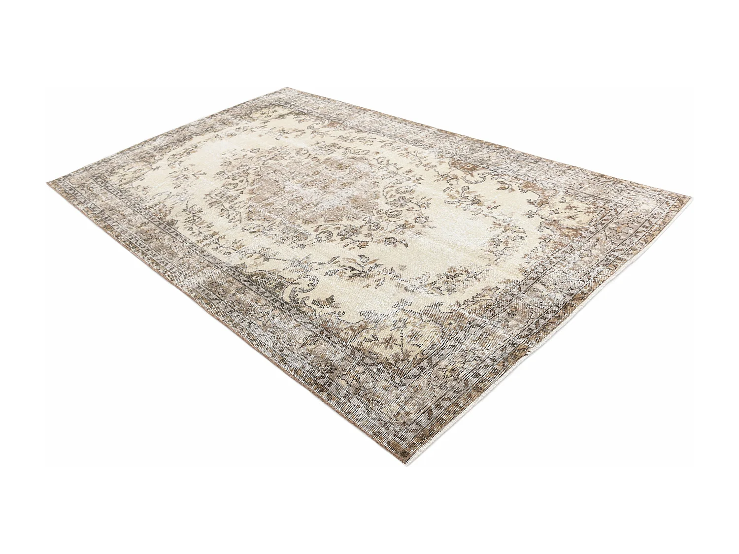Tapis de laine 163x274 beige Ultra Vintage
