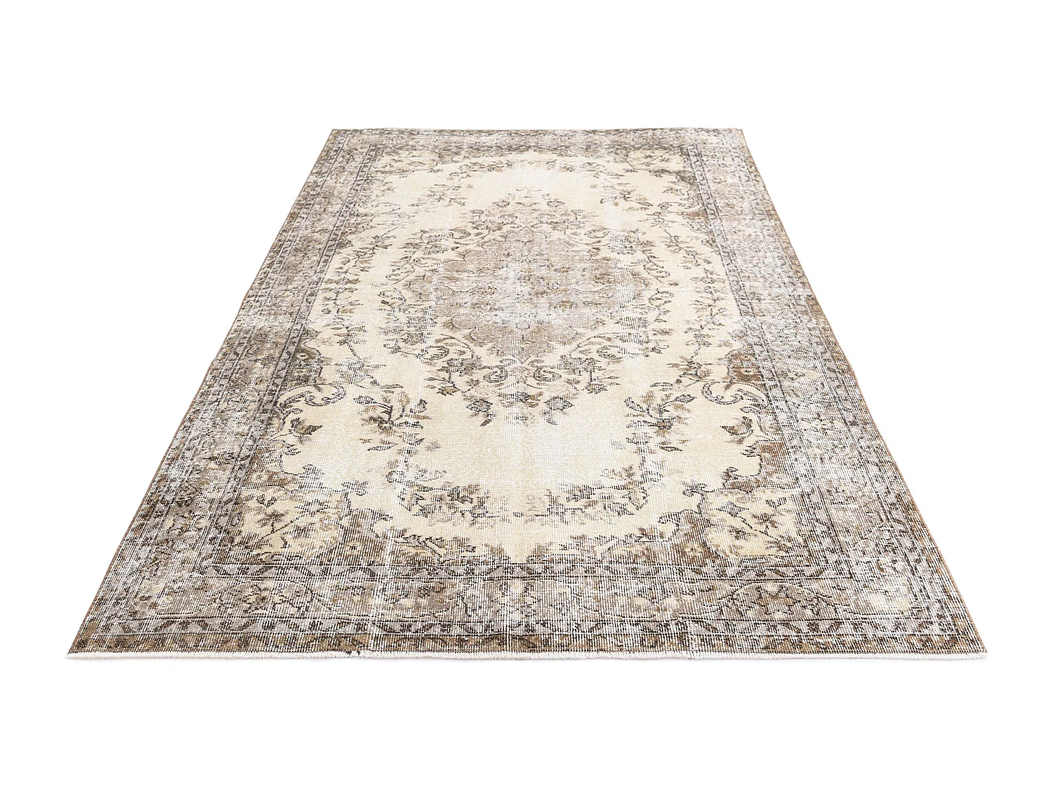 Tapis de laine 163x274 beige Ultra Vintage