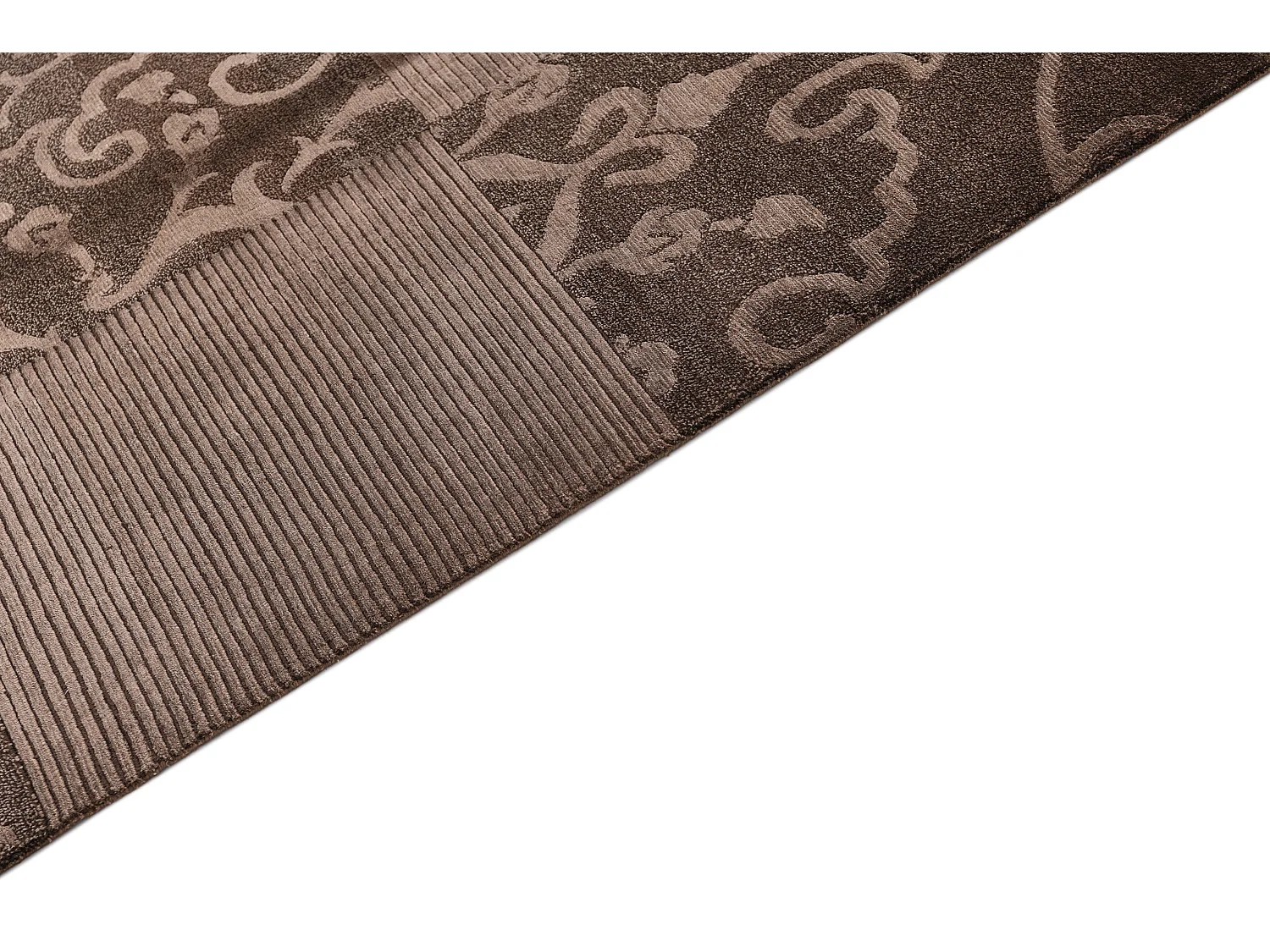 Tapis de laine 175x244 brun Darya