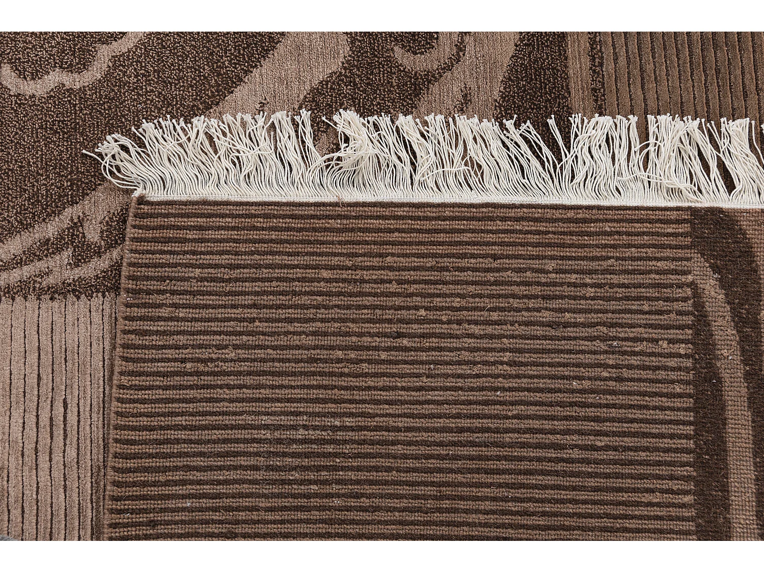 Tapis de laine 175x244 brun Darya