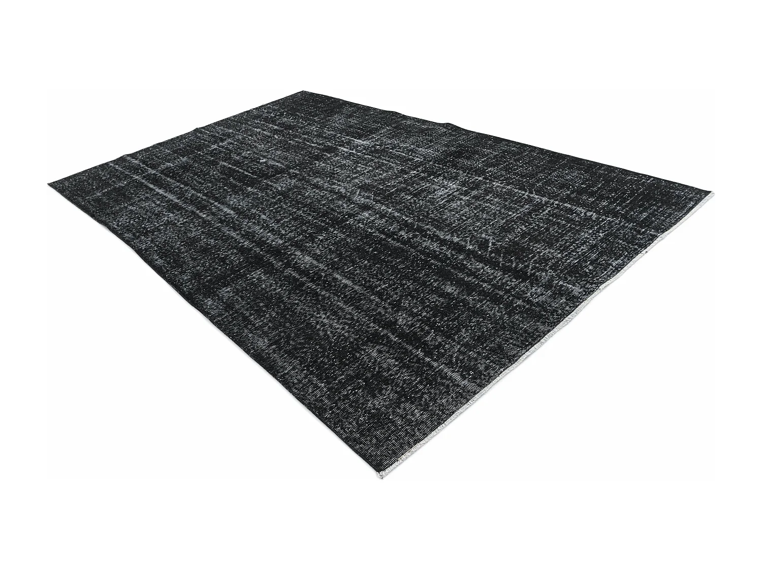 Tapis de laine 206x305 noir Ultra Vintage