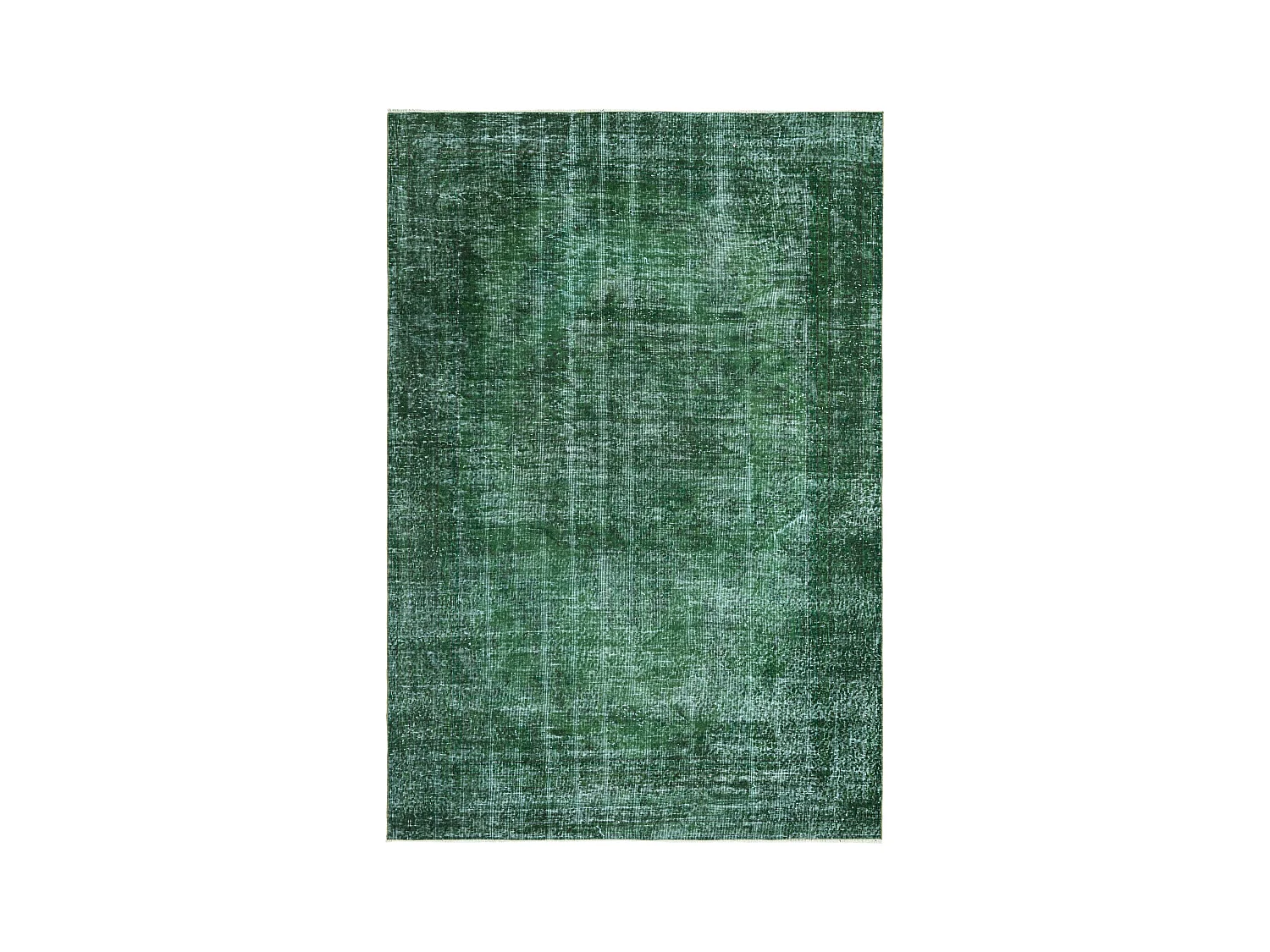 Tapis de laine 191x279 vert Ultra Vintage