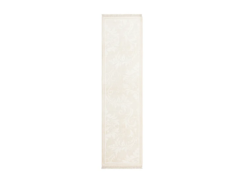 Tapis de couloir en laine 79x297 beige Darya