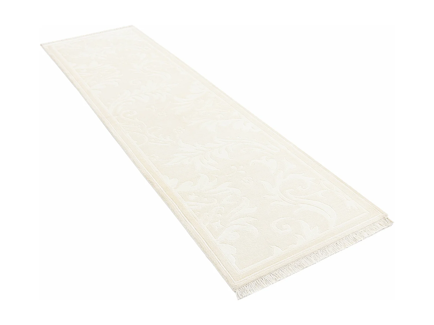 Tapis de couloir en laine 79x297 beige Darya