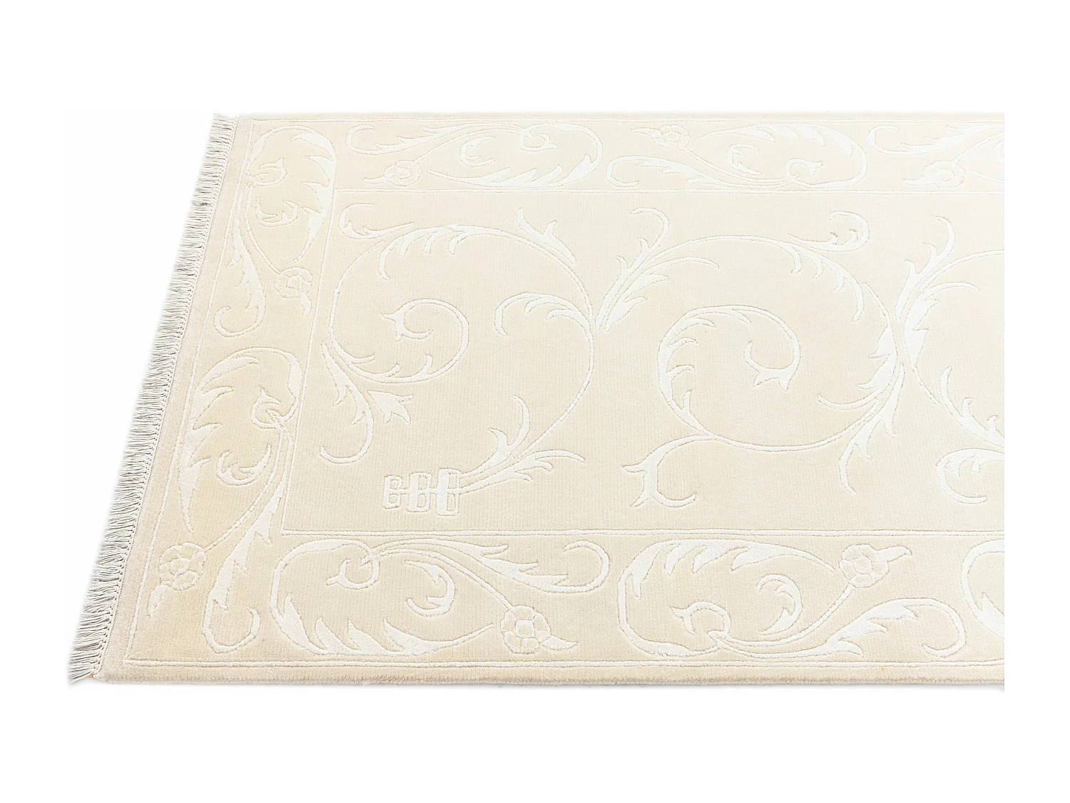 Tappeto per corridoio in lana 99x302 beige Darya