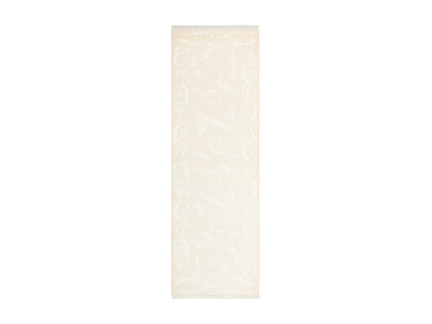 Tapis de couloir en laine 99x302 beige Darya
