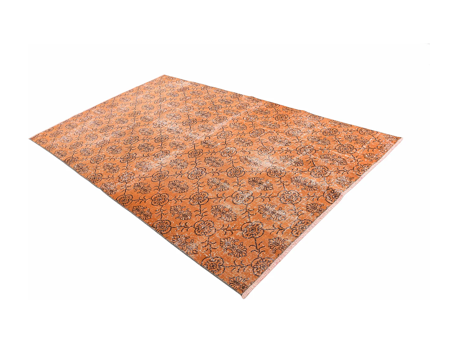 Tapis de laine 157x264 orange Ultra Vintage