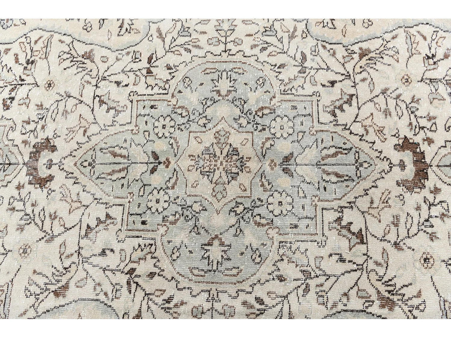 Tapis de laine 185x295 beige Ultra Vintage