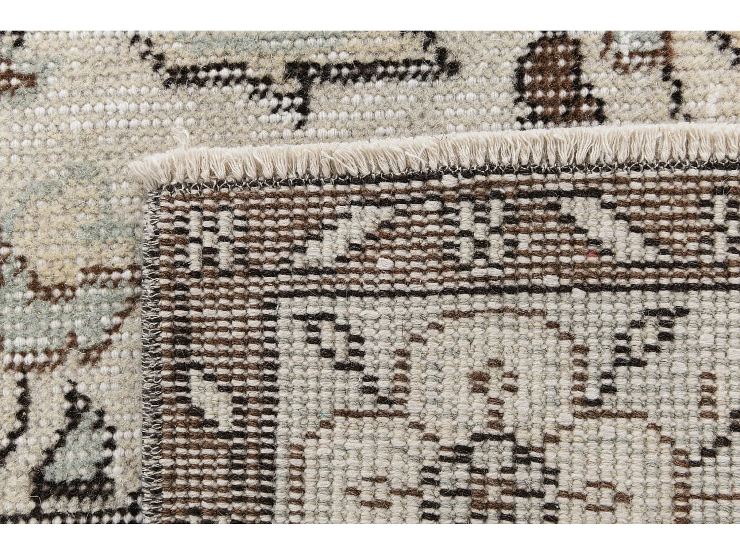 Tapis de laine 185x295 beige Ultra Vintage