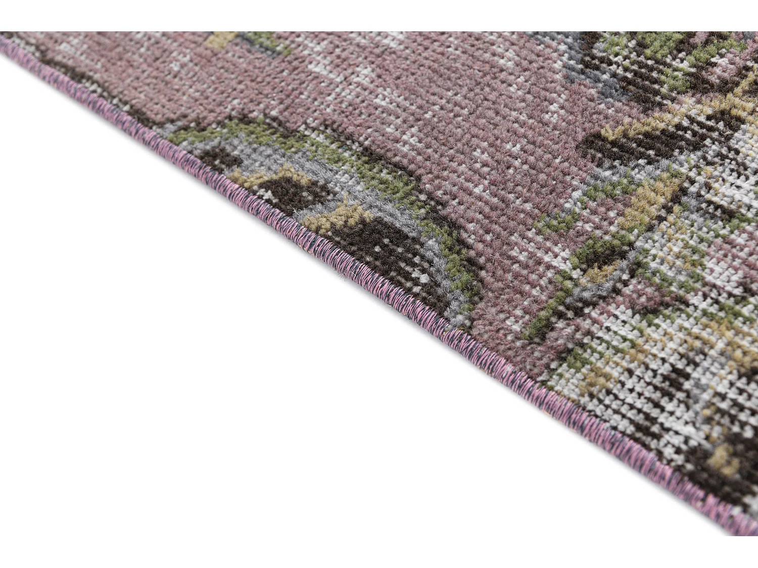 Tapis de laine 150x264 gris Ultra Vintage