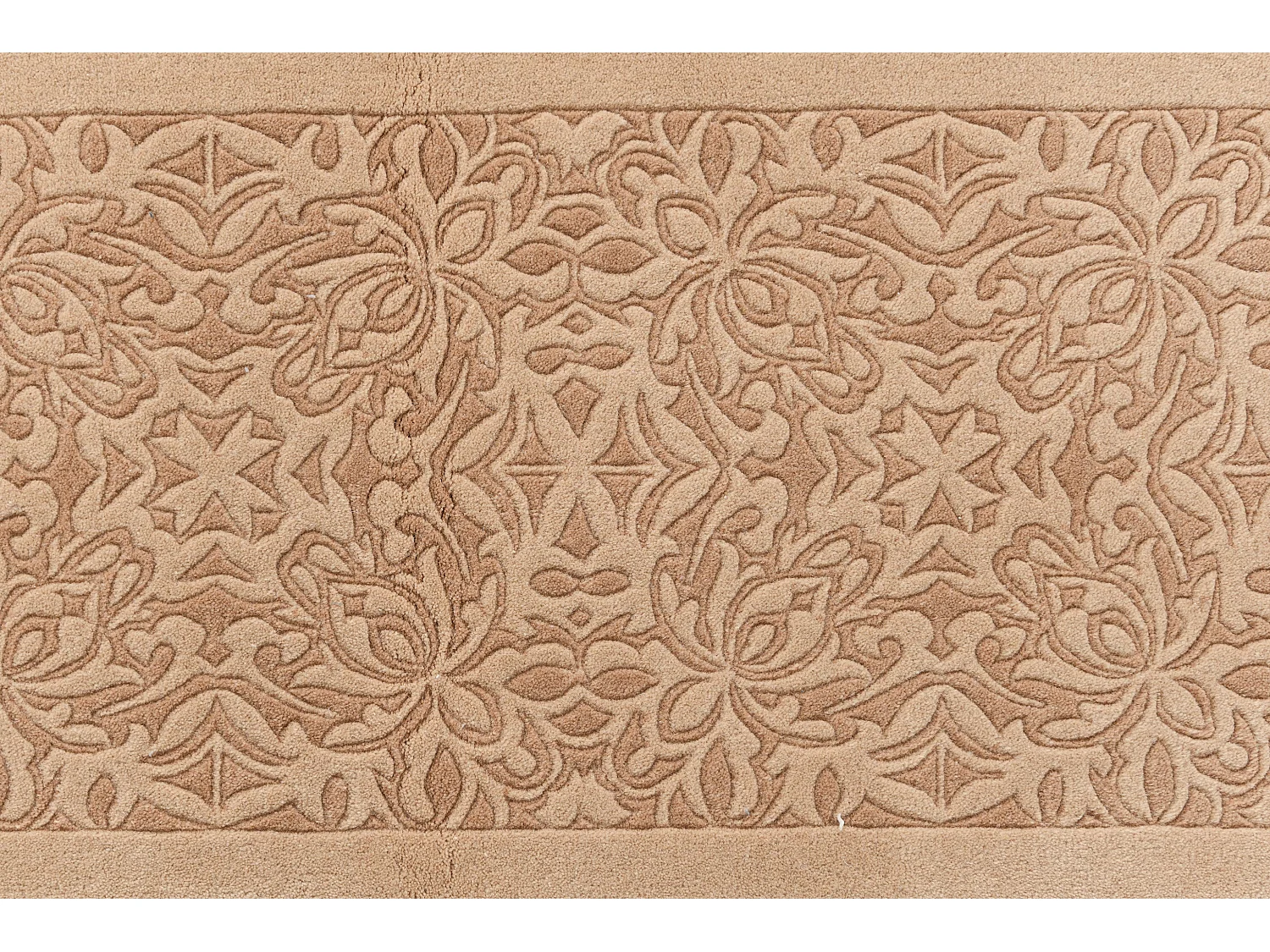 Tapis de couloir en laine 81x302 brun Darya