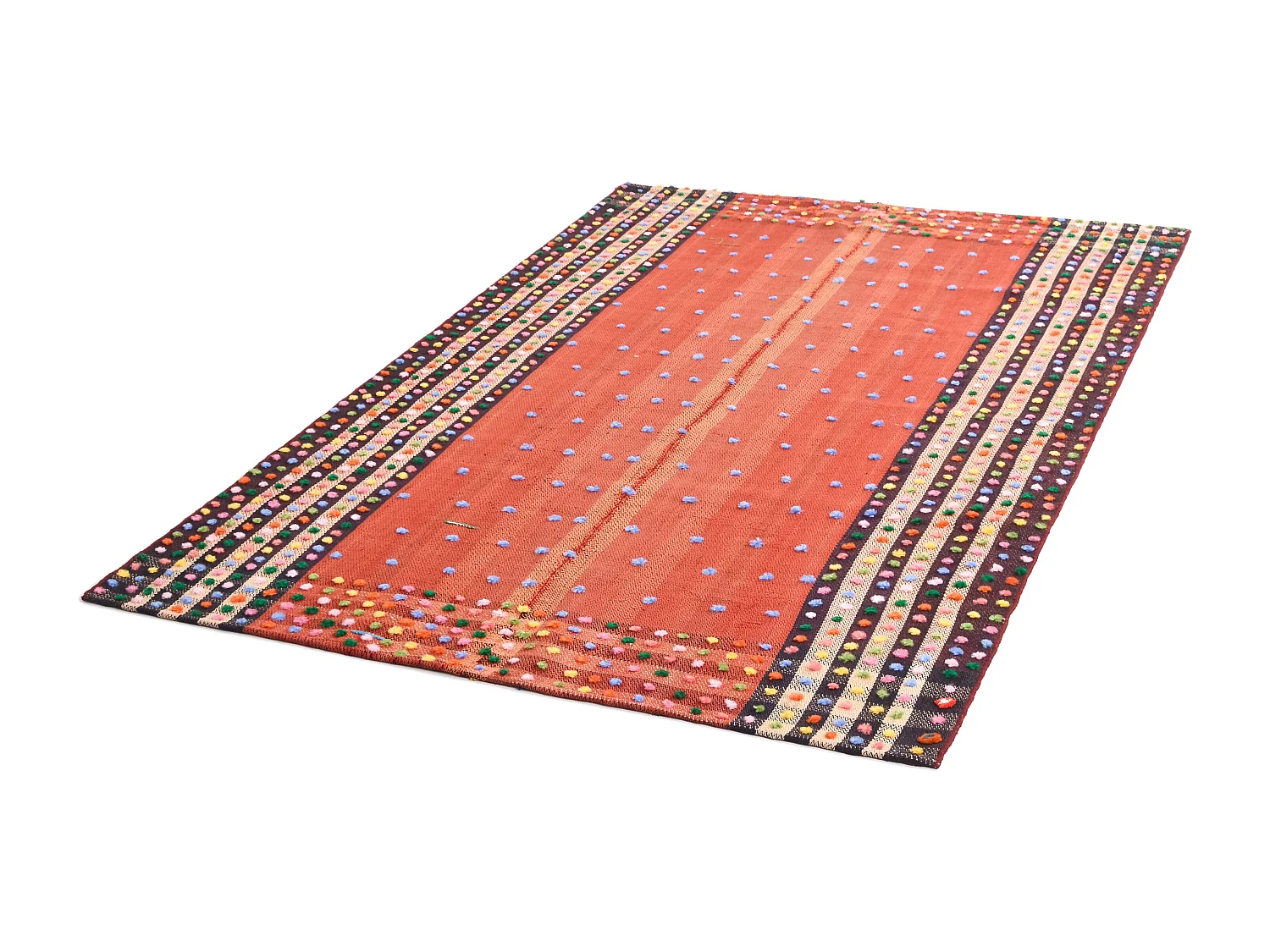 Tappeto in lana 162x245 rosso Jajim