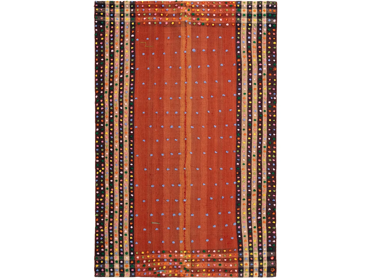 Tappeto in lana 162x245 rosso Jajim