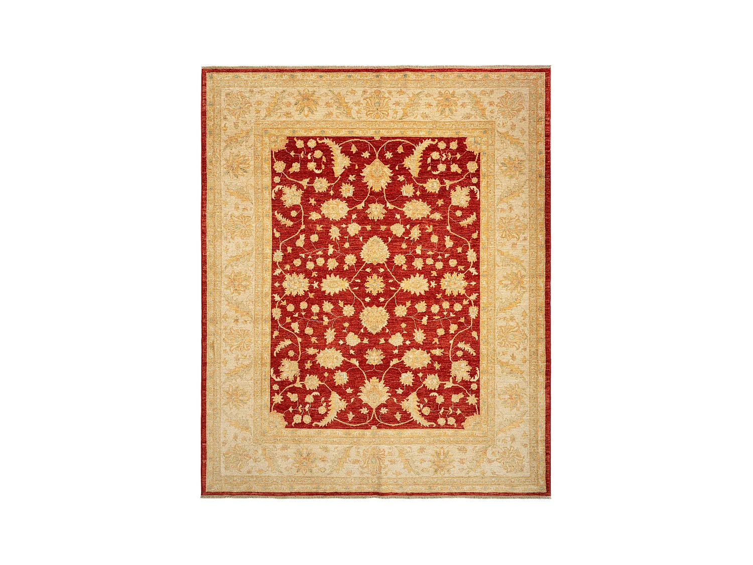 Tappeto in lana 250x304 rosso Kaizar