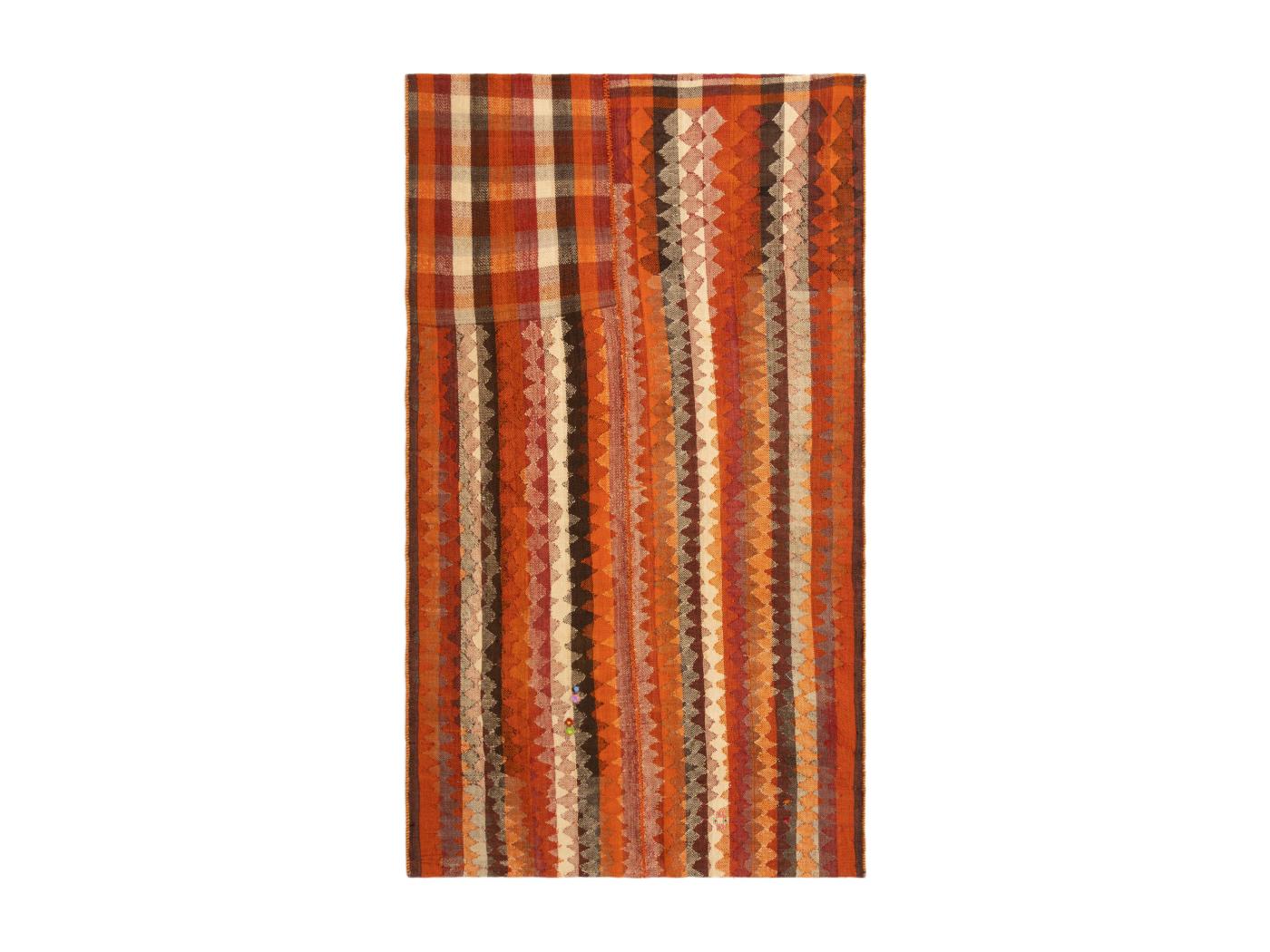 Tapis de laine 230x132 orange Jajim