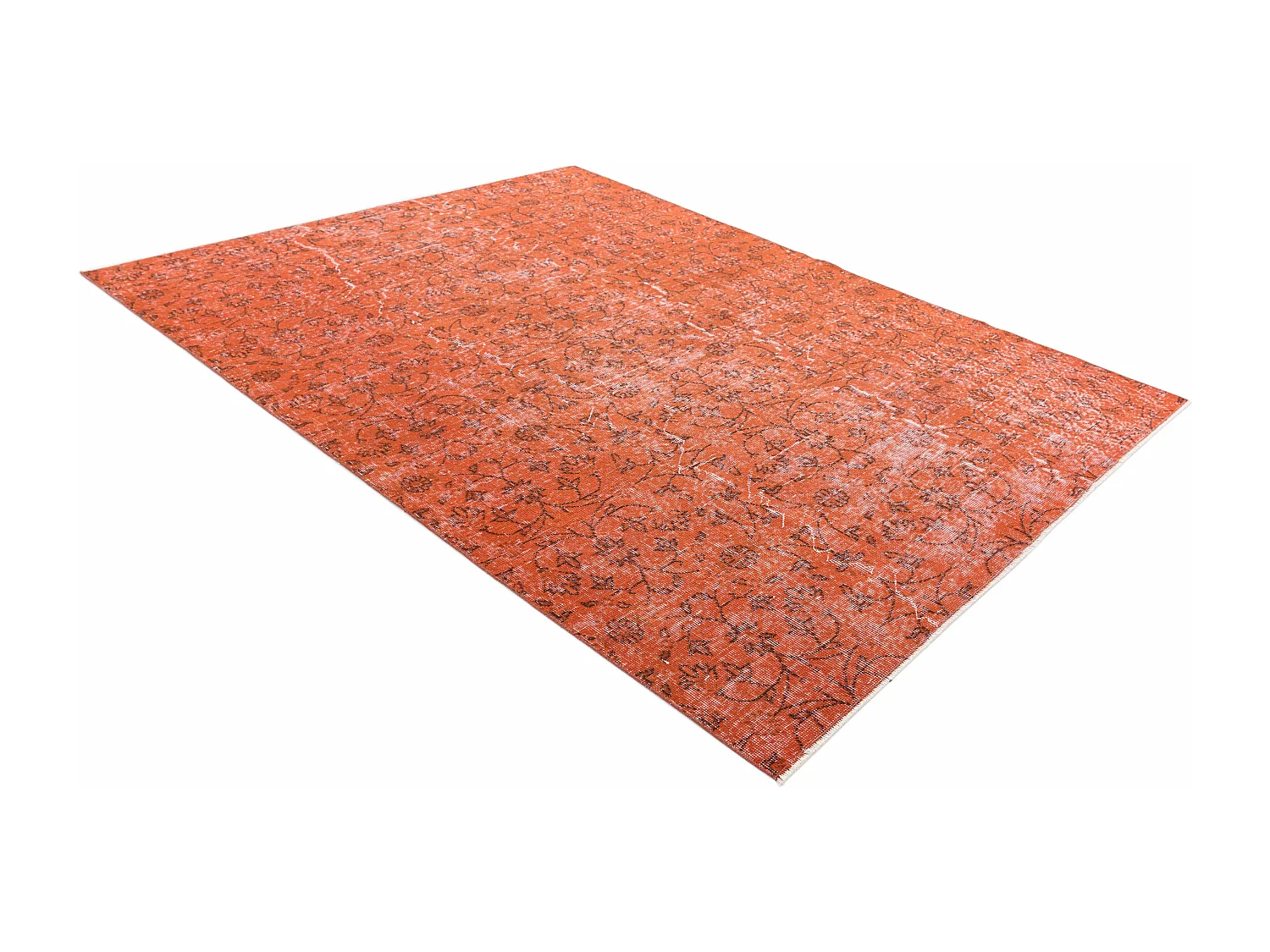 Tapis de laine 170x259 orange Ultra Vintage
