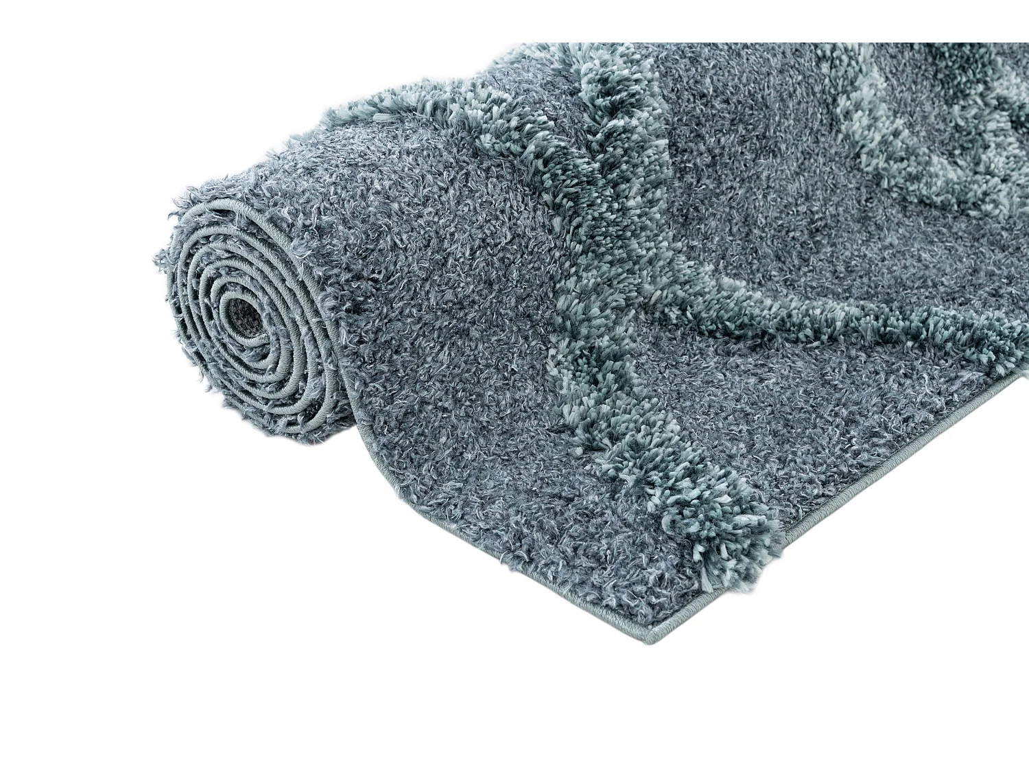 Tapis shaggy 240x305 Bleu Thun Tribus