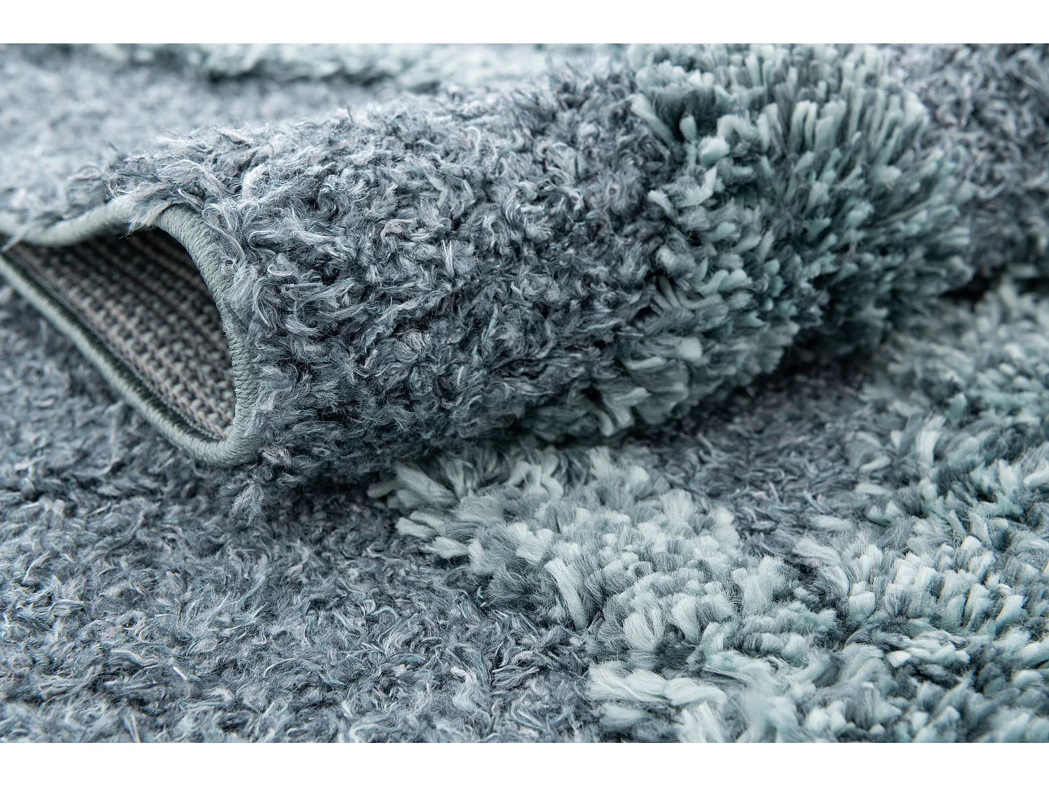 Tapis shaggy 240x305 Bleu Thun Tribus