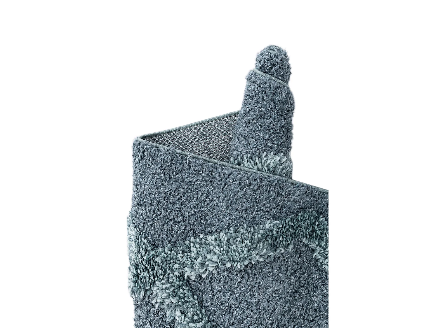 Tapis shaggy 240x305 Bleu Thun Tribus