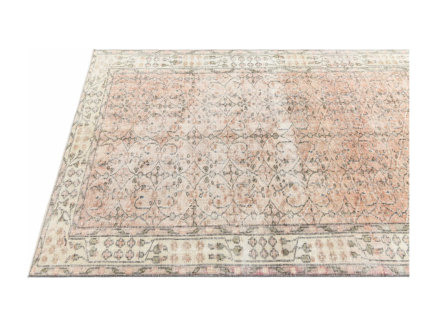 Wollteppich 137x236 Beige Ultra Vintage