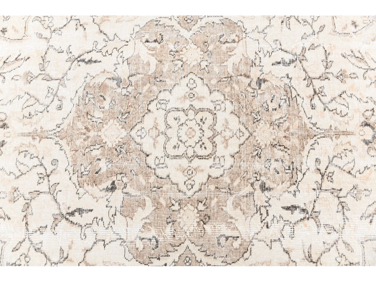 Tapis de laine 191x290 beige Ultra Vintage